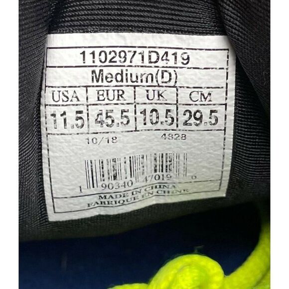 Brooks Launch 6 Blue Black Running Performance Sneakers Men's Size US 11.5 - Picture 9 of 9